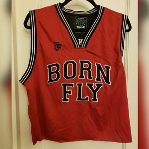 Born Fly "Upcycled" (Cropped) Jersey Style Tank